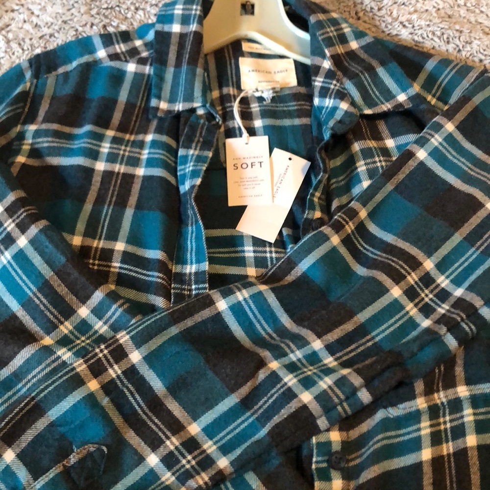 American Eagle Plaid flannel